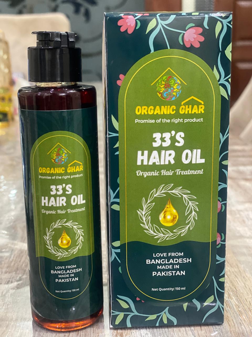 33s Hair Oil 150ml